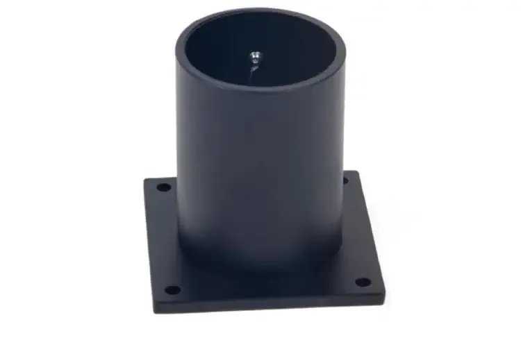 Optional Deck Mount for Concrete Walkway Installations by FBD