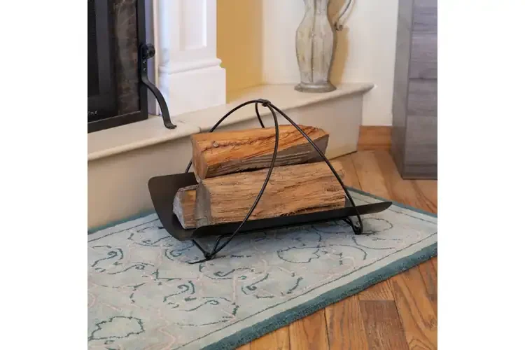 Petite Panier Log Basket Made from Wrought Iron