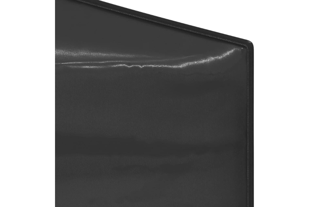 Functional Folding Party Tent 3 x 6 m in Anthracite with 210D Oxford Fabric with Silver Coating