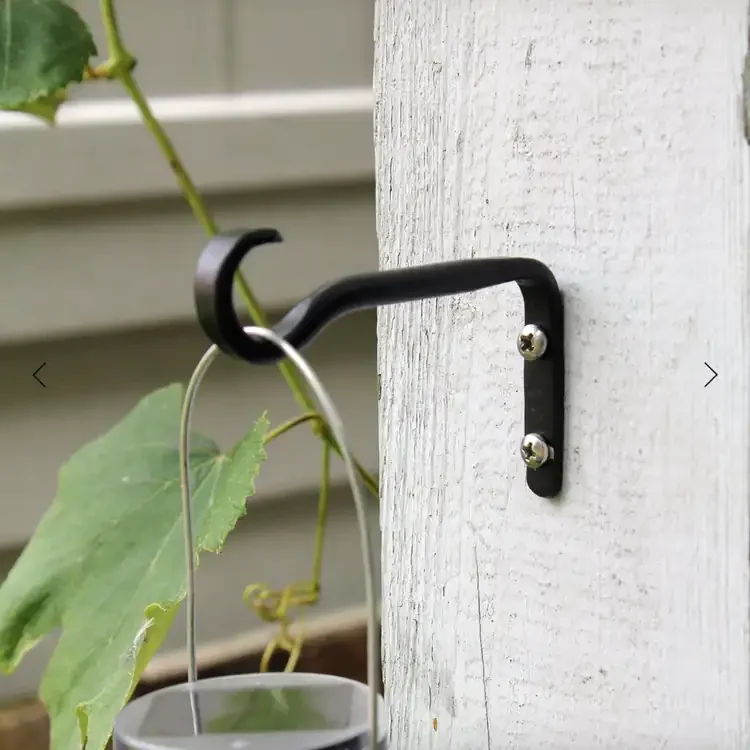 Wall Brackets for Garden Trellises Used for Garden Bird's Feeder