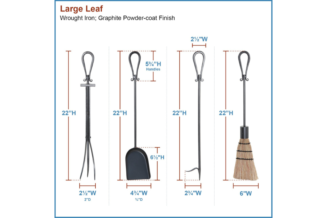 Loop Fireplace Tool Set Detailed Information