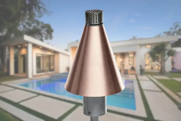 Fire by Design Copper Cone Electronic Ignition Tiki Torch