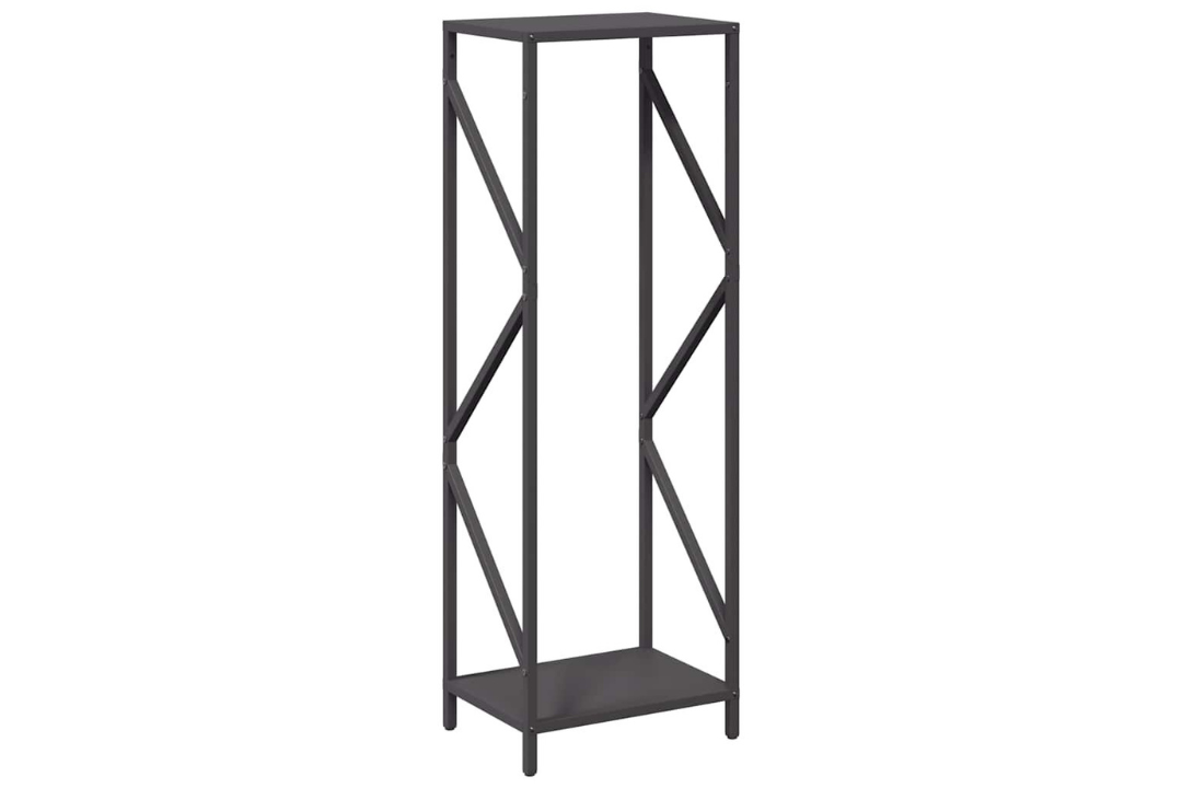 Firewood Rack 34 x 25 x 100 cm in Black