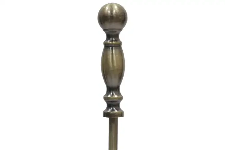 Oxford Fireplace Tool Set in Antique Brass Handle