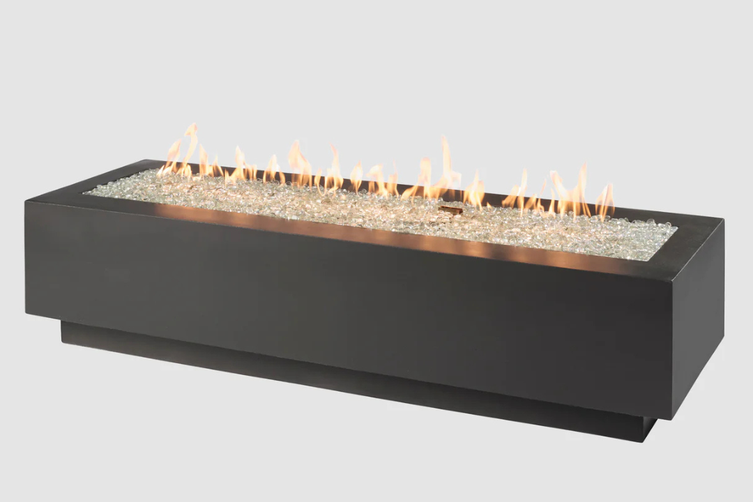 Cove Linear Midnight Mist 72" Gas Fire Pit Table