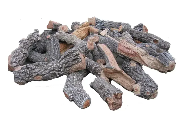 Rasmussen 48" Bark-Split FP48F Fire Pit Gas Logs
