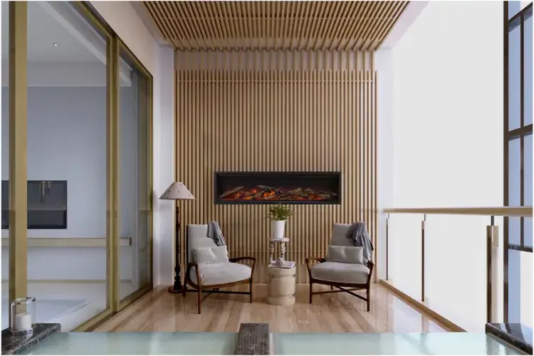Amantii Symmetry Lumina Electric Fireplace