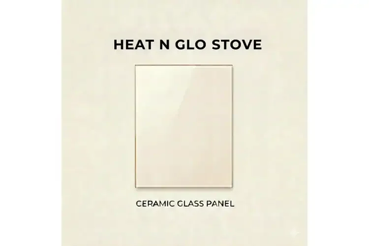 Heat N Glo Townsend I Ceramic Glass Panel – 14" x 13 3/8"