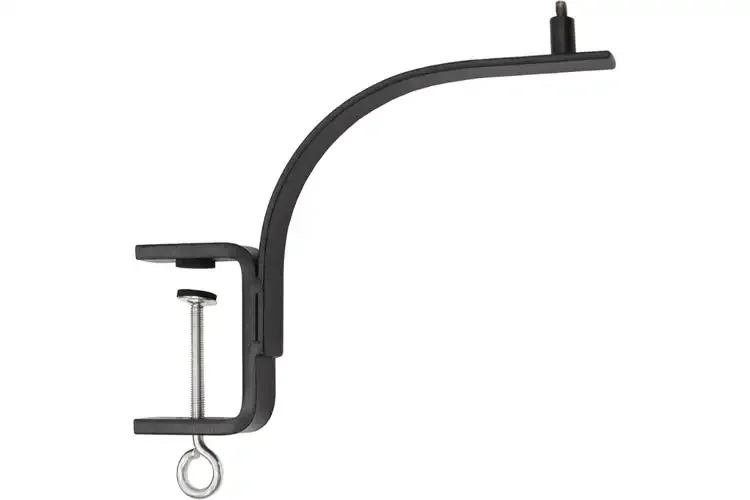 Antiqued Birdbath & Railing Bracket With Wrought-Iron and Black Powder-Coated Finish Bracket
