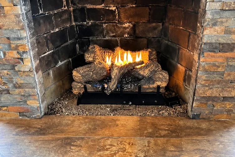 Flint Hill Ventless Gas Log Set