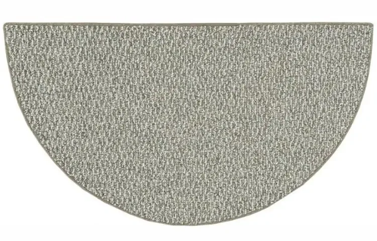 Cozy II Gauntlet Half Round Olefin Hearth Rug – 27" x 48" by Goods of the Woods