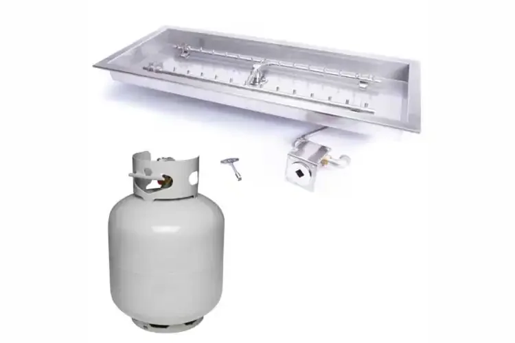 HPC Rectangle H-Burner Inserts Manual Ignition small tank