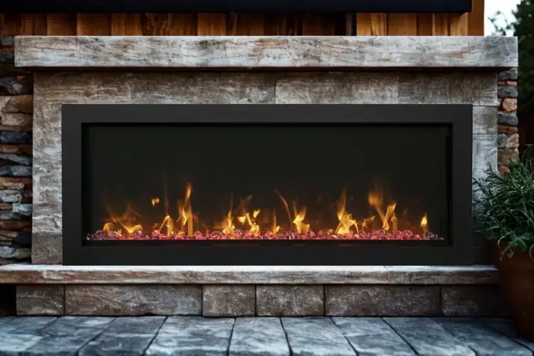 Amantii Panorama BI Extra Slim Smart Electric Fireplace