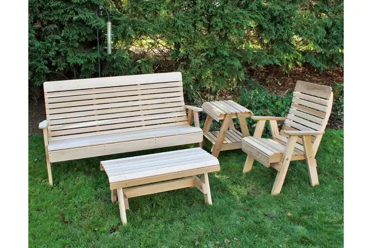 Cedar Twin Ponds Furniture Collection With Rounded & Sanded Edges