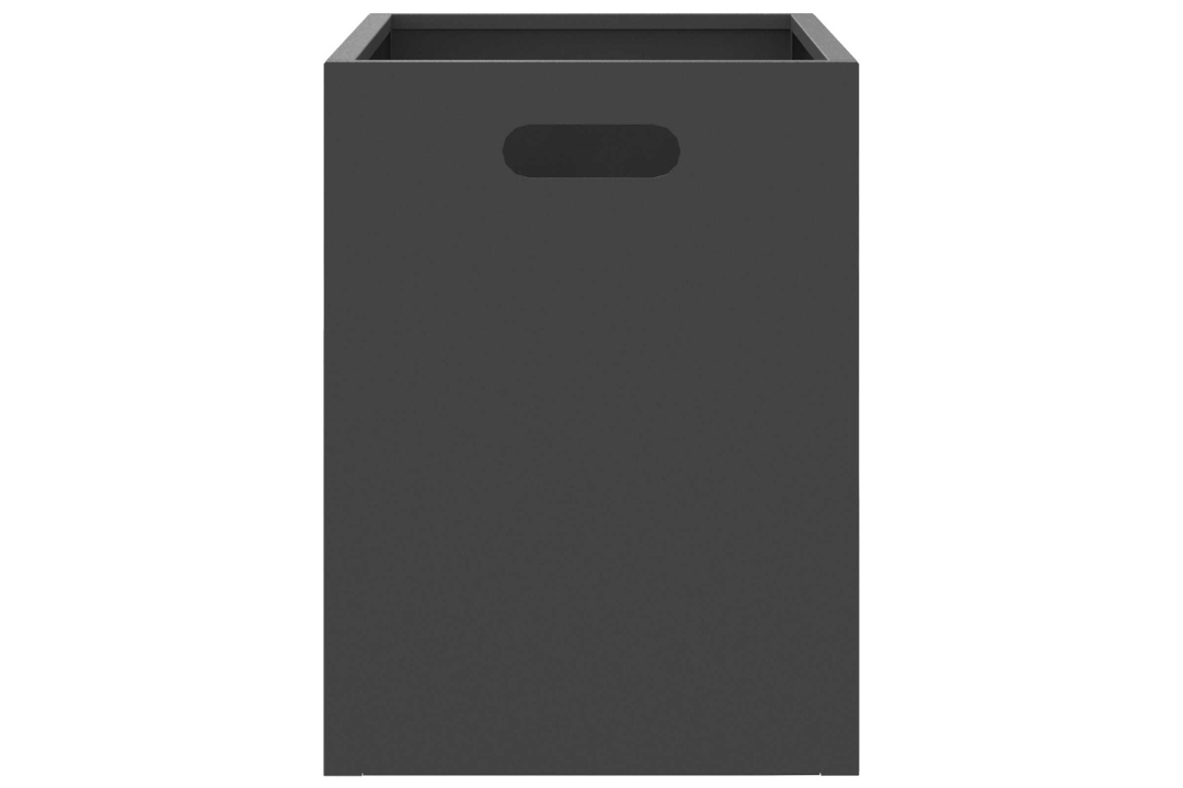 Weather-Tough Fire Pit Rectangular 50 x 30 x 40 cm in Black Cold-Rolled Steel