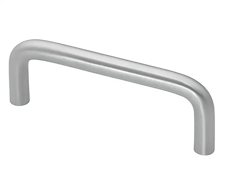 Reflection Masonry Fireplace Glass Door – Brushed Satin Nickel - Handle Style