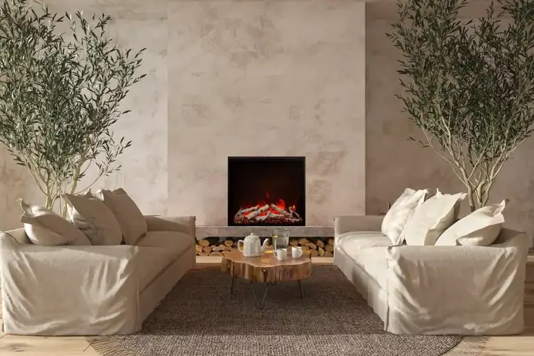 Amantii 48 Inches Traditional Bespoke Electric Fireplace