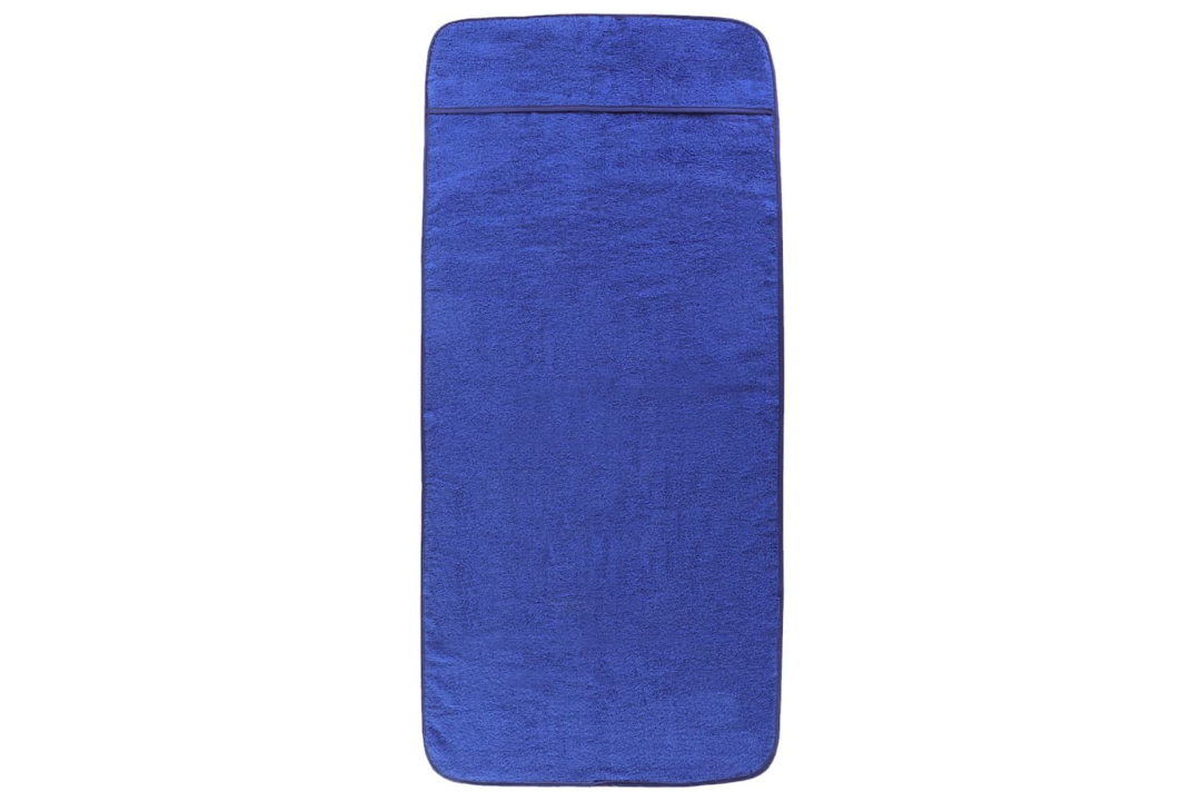 Sleek Beach Towels 4 pcs – 60 x 135 cm in Royal Blue with 400 GSM Cotton Blend