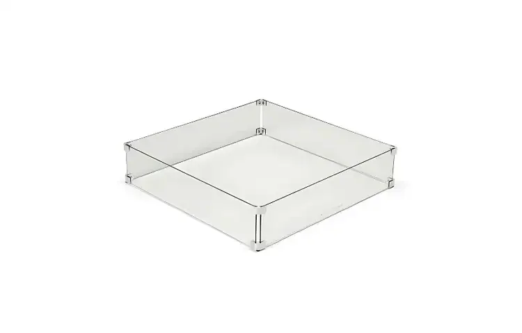 HPC Square Glass Wind Guard