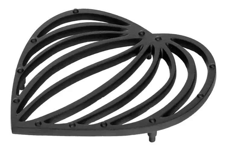 Leaf Wrought Iron Trivets – Set of 2 Made of Cast Iron Heat-Resistant