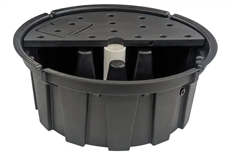 Fountain Conversion Kit – 36" Basin with Pump | DIY Water Feature Kit With 60 Gallon Capacity