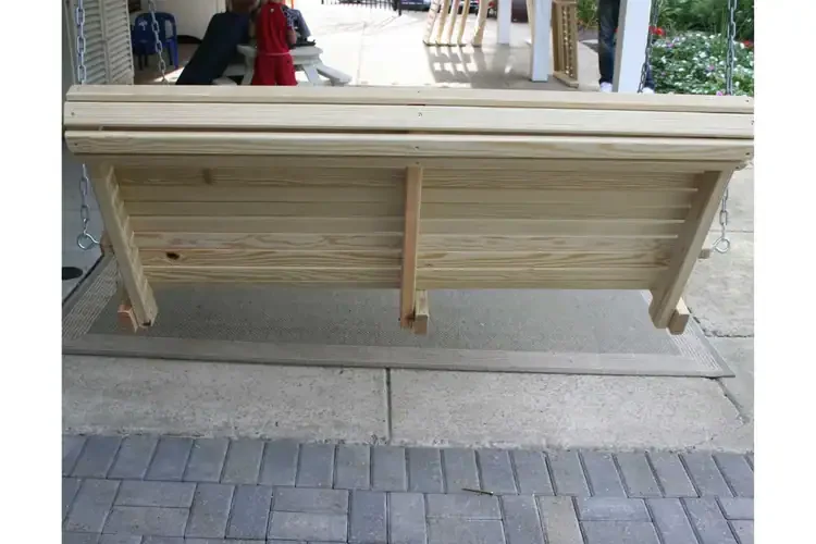 Treated Pine Rollback Swingbed Details