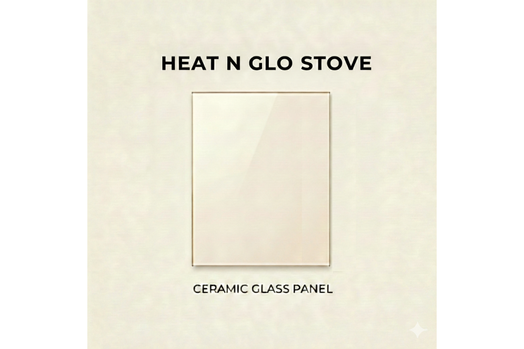 Heat N Glo Townsend I Ceramic Glass Panel – 14" x 13 3/8"