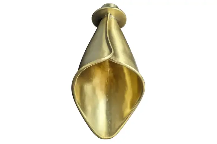 Brass Flower Spout – Calla Lily Style Made from Solid Brass