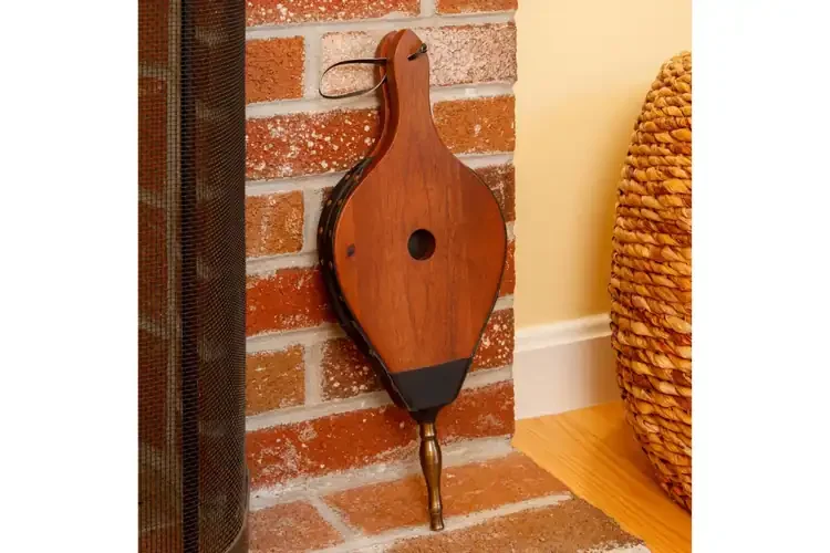Town & Country Fireplace Bellows with Brass Rivets
