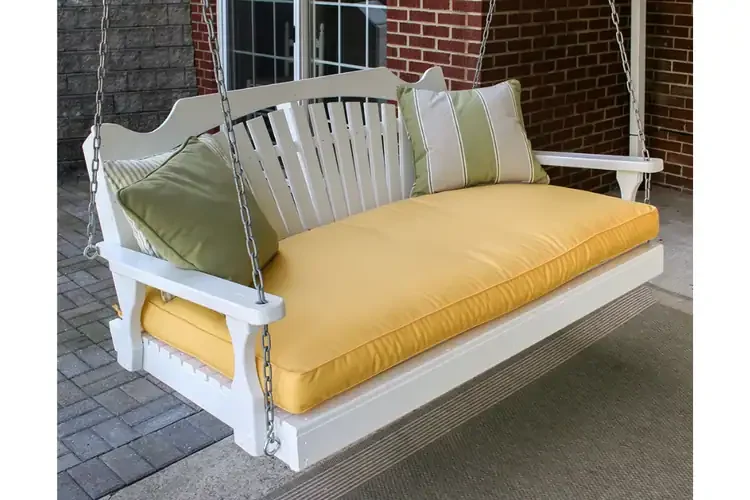 Treated Pine Fanback Swingbed