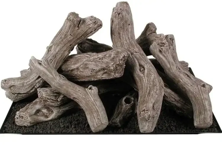 Rasmussen 27" x 16" Driftwood FP27WD Fire Pit Gas Logs