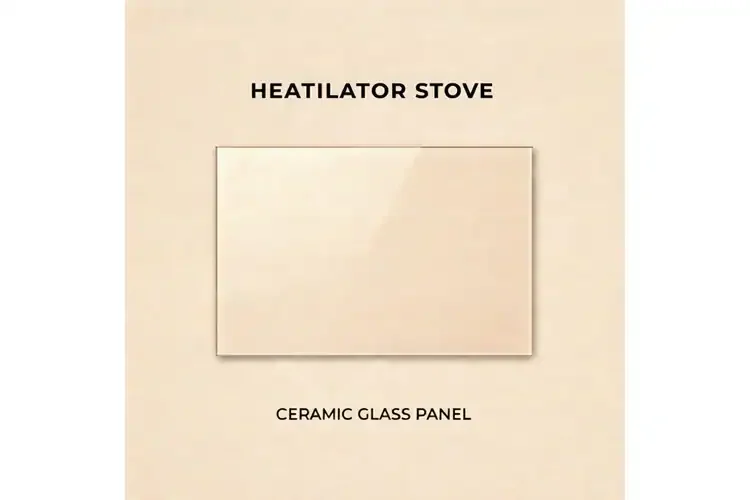 Heatilator Eco-Choice PS50 Ceramic Glass Panel – 13 3/4" x 10 3/4"