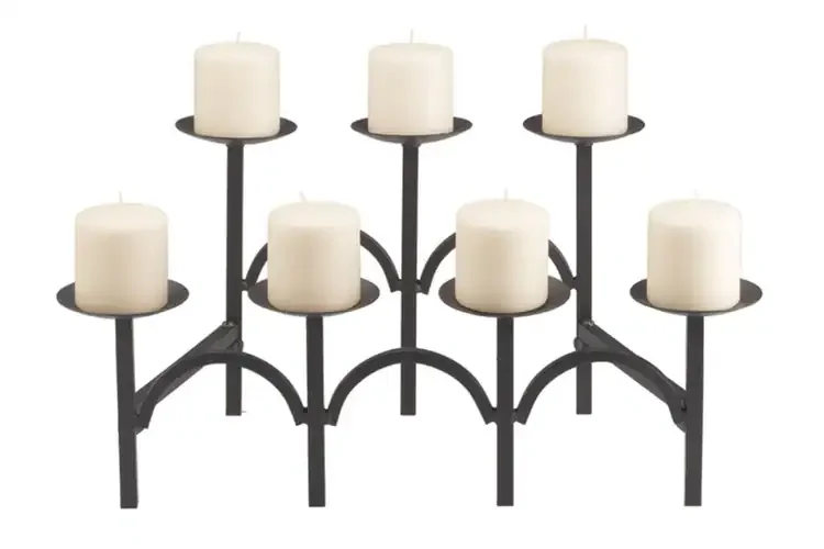 Nordic Hearth Candelabra – Made of Wrought Iron