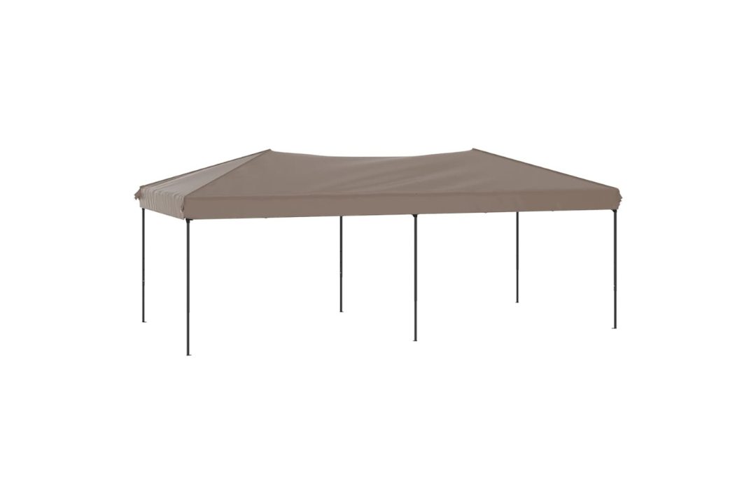 Folding Party Tent 3 x 6 m in Taupe