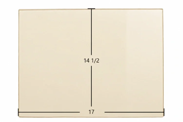 Jotul GF 200 DV Lillehammer Replacement Ceramic Glass Panels – 17" x 14 1/2"