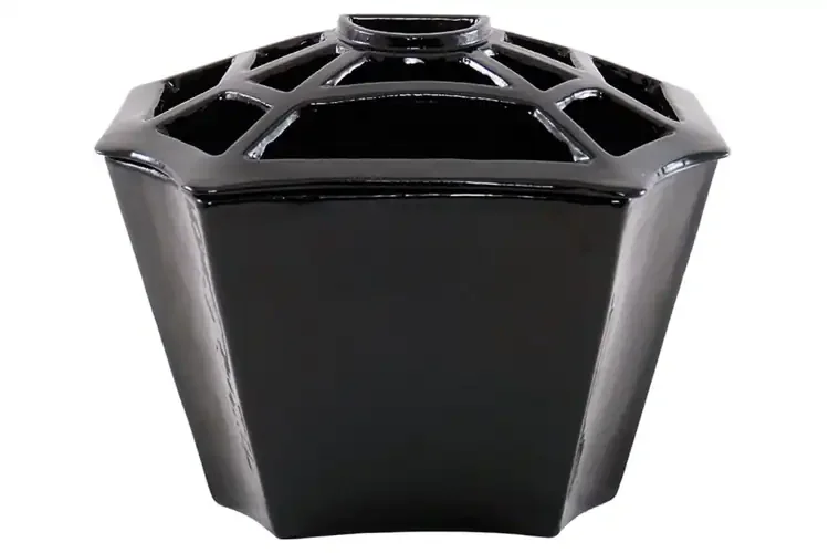 Moiety Insert Steamer – 2-Quart Made of Cast Iron Humidifier for Wood Stove Inserts