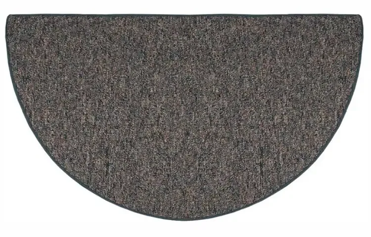 Homefire Spruce Half Round Polypropylene Hearth Rug – 27" x 48"