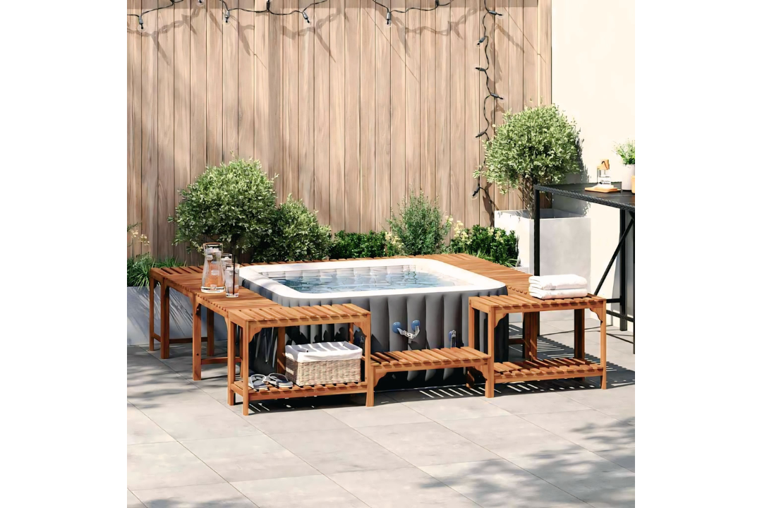 Hot Tub Surround – Square in 230 x 230 x 55.5 cm