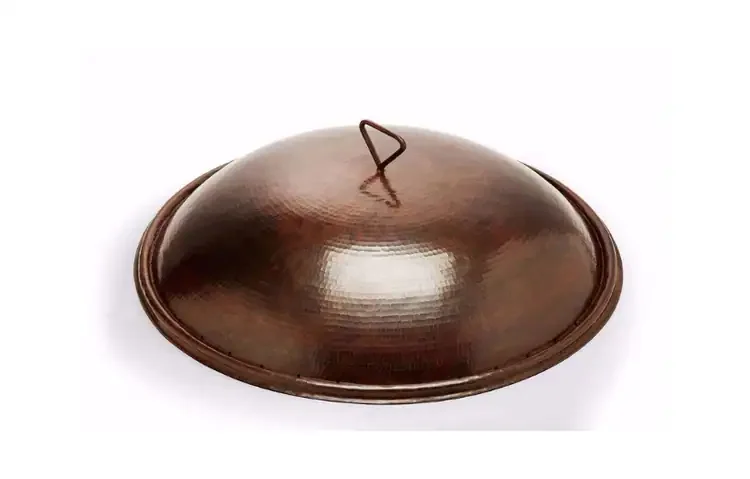 HPC 31” Tempe Round Copper Bowl Fire Pit Cover
