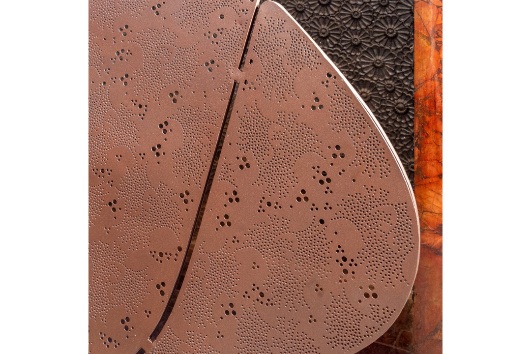 Fan Shape Stardust Fireplace Summer Screen