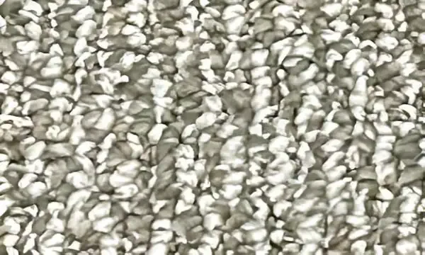 Cozy II Gauntlet Half Round Olefin Hearth Rug Close Up