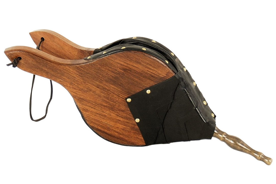 Town & Country Fireplace Bellows Made of Mango Wood
