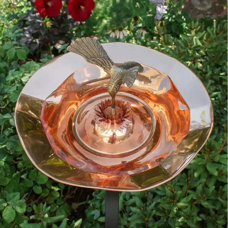Hummingbird Birdbath Bowl