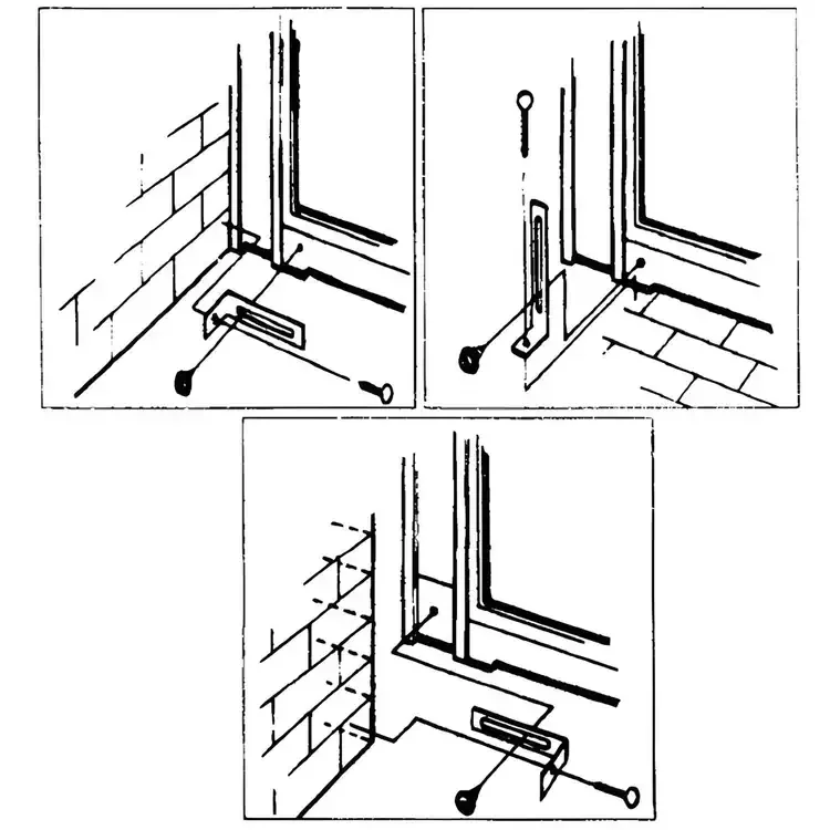 Standard Lintel Clamp Kit - Adjustable Bottom Bracket