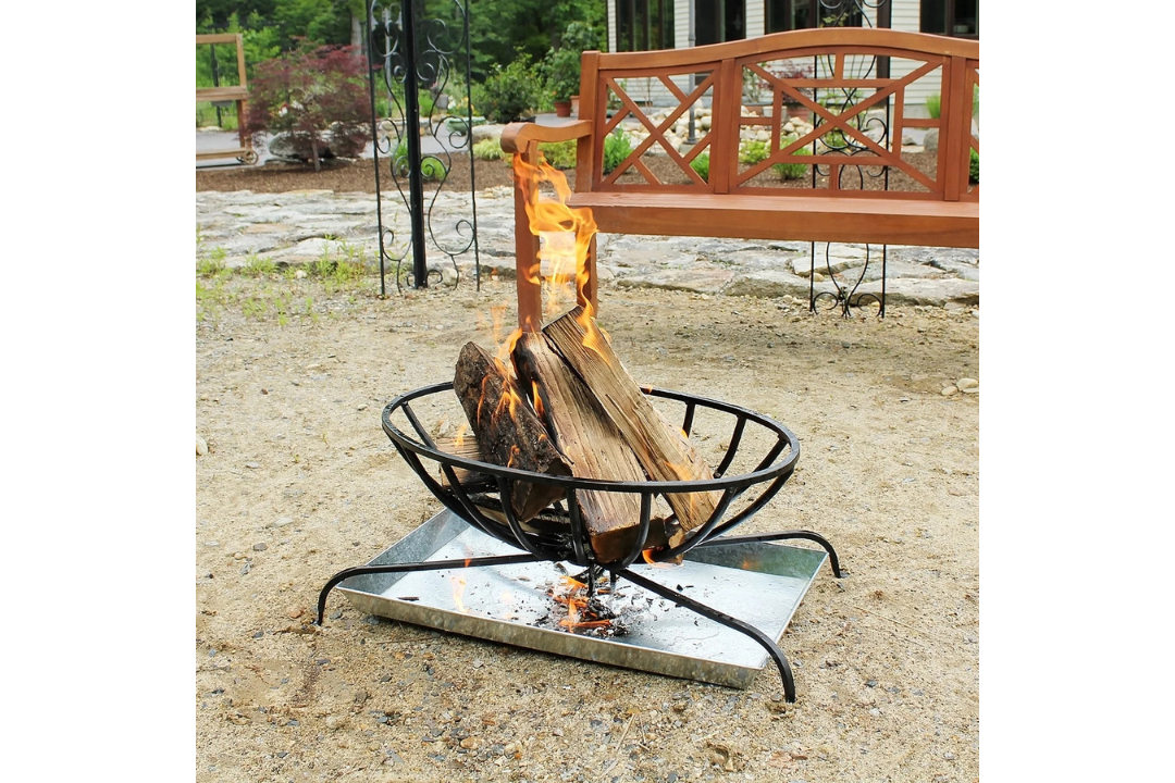 Sturdy Ash Pan for Large Grates
