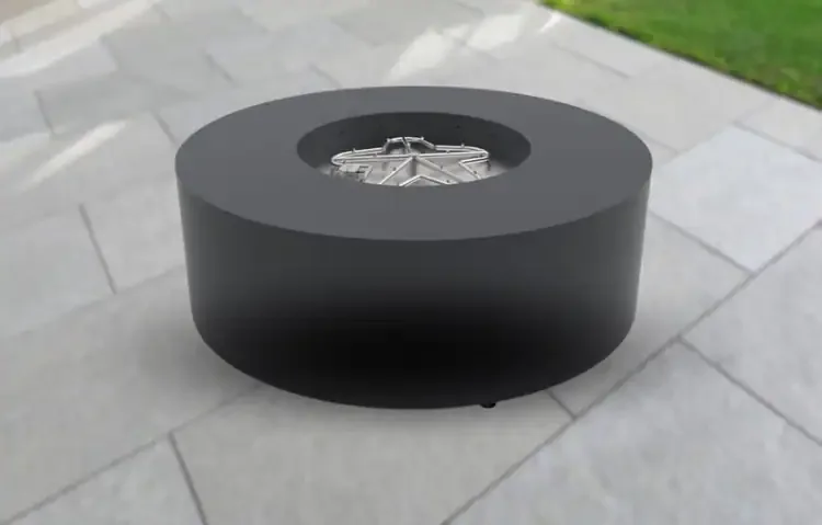 HPC Agni Gray Round Fire Pit Enclosure