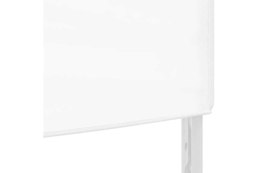 Sleek Folding Party Tent 3 x 6 m in White with 210D Oxford Fabric with Silver Coating