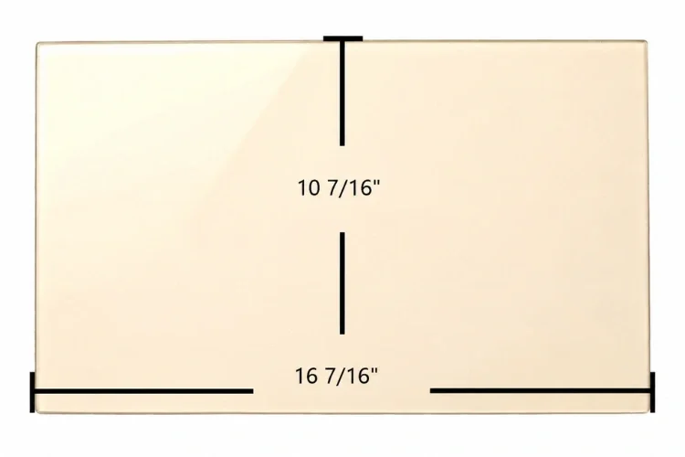 Blaze King Classic Ceramic Glass Panel – 16 7/16" x 10 7/16"