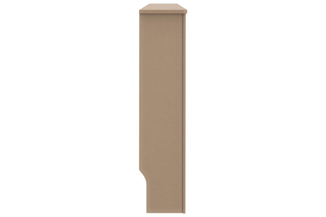 Sturdy Radiator Cover MDF 172 x 19 x 81.5 cm – Modern Slatted Cabinet in Brown