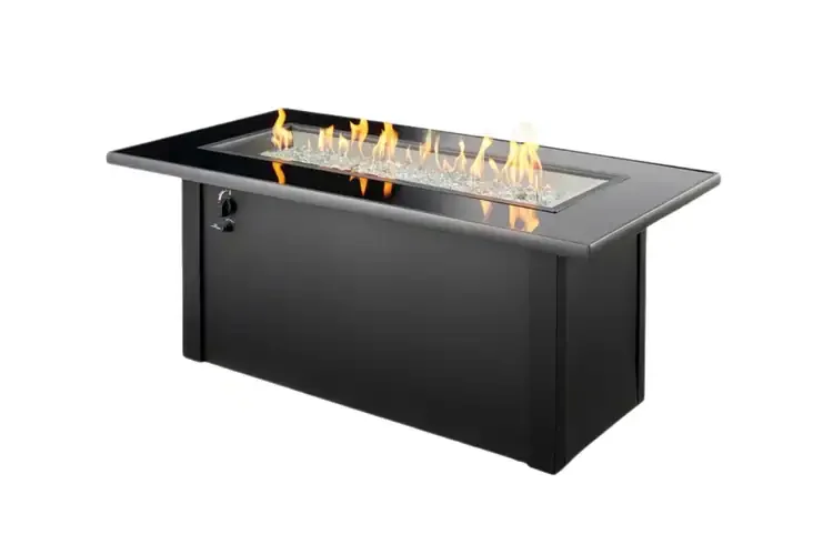 Monte Carlo Linear Gas Fire Pit Table